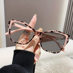 Light Blocking Glasses Block Cat Eye Clear Lens Computer Glasses