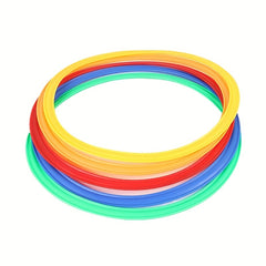 10pcs Fitness Ring Set with Sandbag Storage Bag - Speed & Agility Training