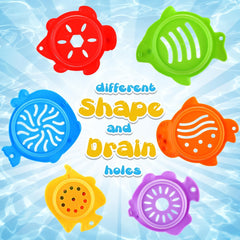 Kids Water Play Set Stackable Layered Cups for Beach Bath PP Material