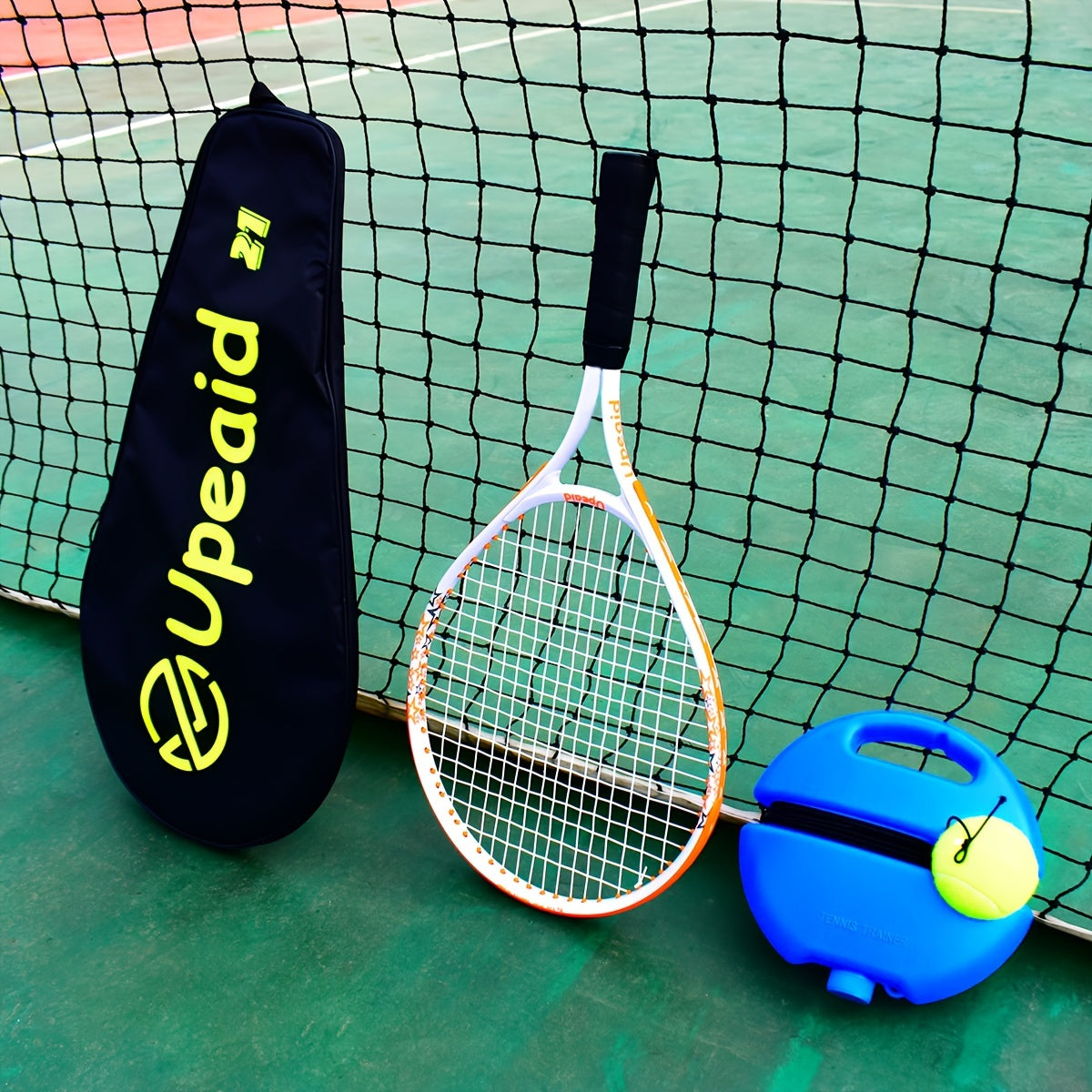 Professional Aluminum Alloy Tennis Racket with Trainer and Cover