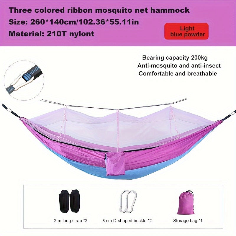 Outdoor Hammock With Mosquito Net for Camping Travel