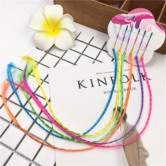 6 Colors Mini Clip Kids Hair Bands Girl Hair Accessories