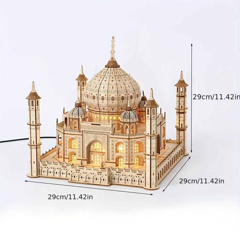 DIY Castle 3D Stereo Puzzle Wooden Children's Educational Toy