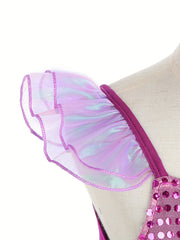 Toddler Mermaid Princess Costume Dress with Accessories