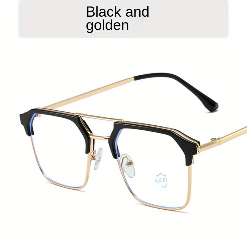 Anti Light Men's Business Eyeglasses for Computer Games