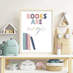 Books Are Magic Classroom Poster Education Poster For Preschool