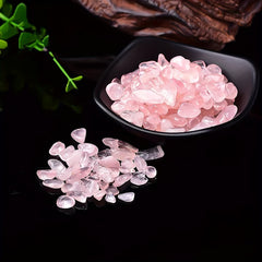Rose Quartz Crystal Tumbled Stones for DIY Aromatherapy & Healing