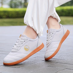 Women's Lightweight Outdoor Training Skate Shoes Low Top Flat Sport Shoes