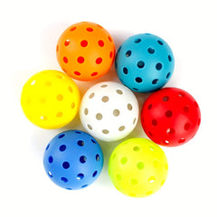 74mm 40 Holes Picklball PE Plastic Ball Training Replacement