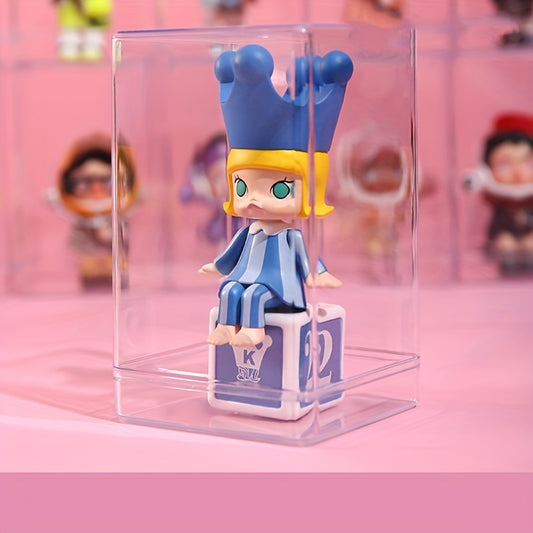 Small Model Storage Box Dust Proof Case Transparent Showcase Organizer