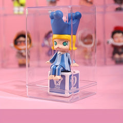 Small Model Storage Box Dust Proof Case Transparent Showcase Organizer