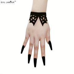 Halloween Spider Web Bracelet Witch Role-playing Accessory
