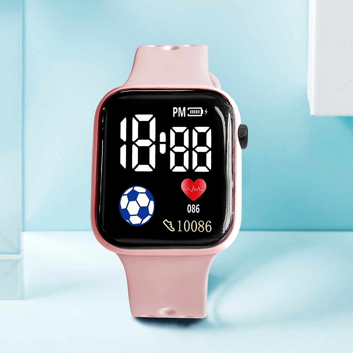 LED Display Electronic Sports Watch For Kids