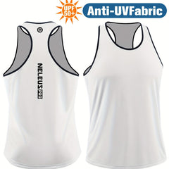Men's UPF 50 Athletic Vest for Sun Protection