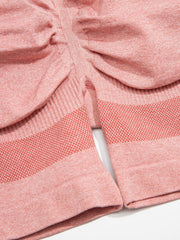 3pcs High Waist Yoga Running Sports Shorts Solid Butt Lifting Fitness Biker Shor