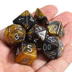 7pc TRPG Cthulhu Polyhedral Dice Set For Board Game