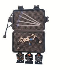 Mini Composite Bow Archery Set Stainless Steel Mini Bow