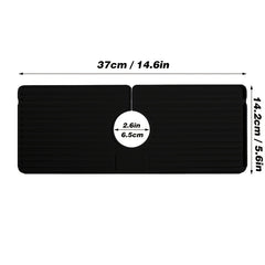 Silicone Faucet Drain Mat Sponge Storage Plate for Kitchen Bathroom