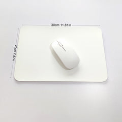 Small Leather Mouse Pad Desk Pad Waterproof Tablecloth Writing Desk Mat