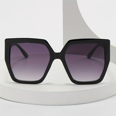 Large Square Frame Sunglasses Gradient Lens Glasses UV400