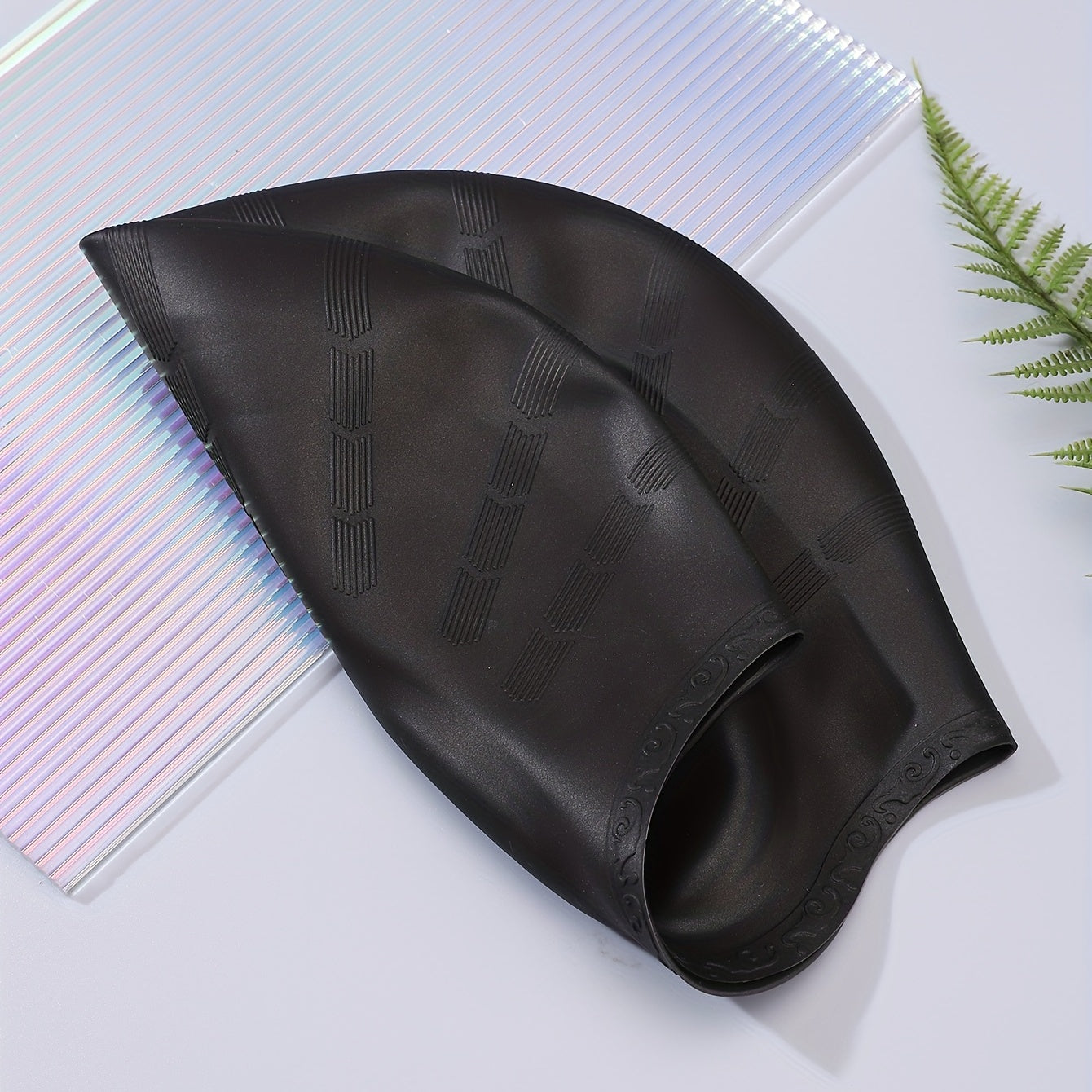 80g Silicone Waterproof Swim Hat Nose Clip Ear Plug Set for Pool & Outdoor Fun