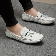 Men's Tassel Loafer Shoes Lightweight Slip On Moccasin Shoes