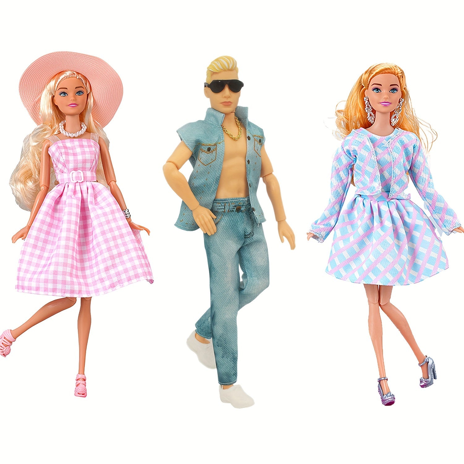 11'' Doll Clothes Long Sweater Spring Summer Style Toy Clothing Set