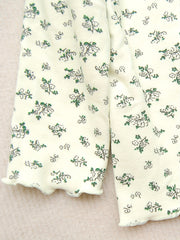 2pcs Floral Pajama Set Long Sleeve Top & Pants Cozy PJ Girl's Loungewear