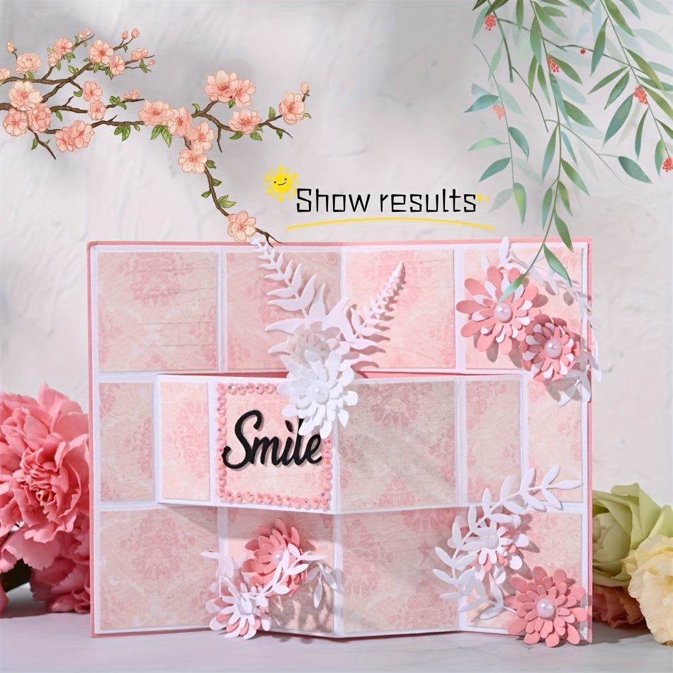 1pc Box Border Metal Cutting Dies Stencil For DIY Scrapbooking