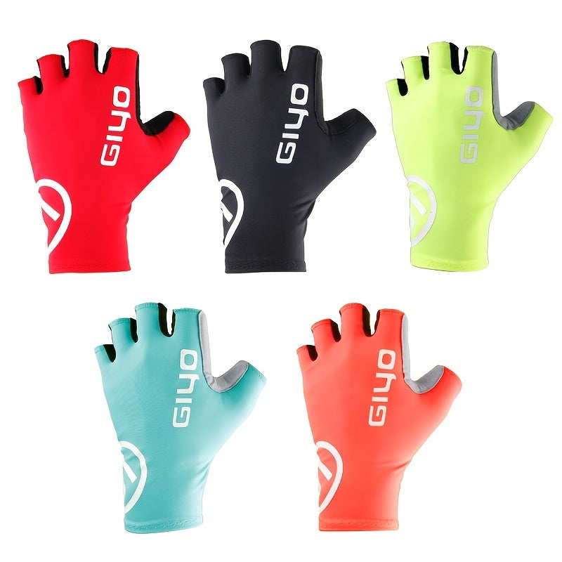 Breathable Half Finger Cycling Gloves for Summer Racing