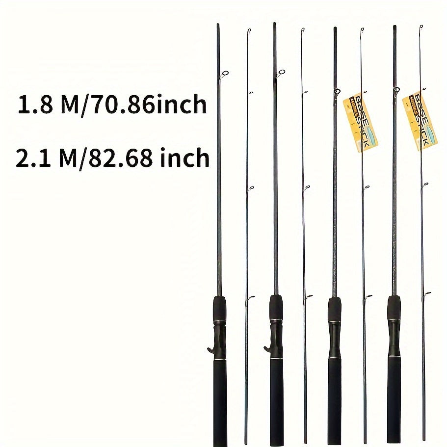 8ft 2in Glass Fiber Fishing Rod M Medium Spinning Casting Rod