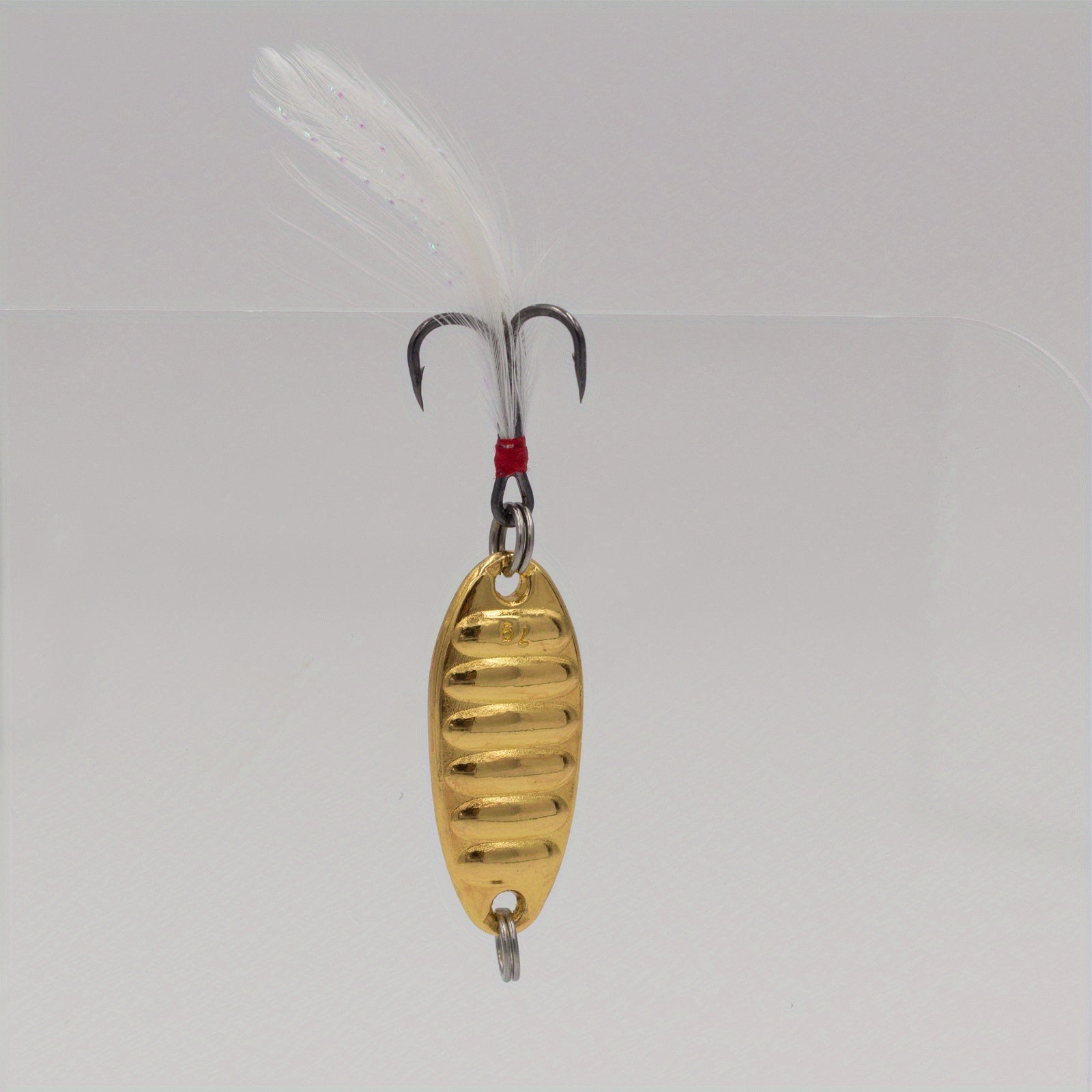 1pc Golden Silvery Spoon Fishing Lures 5g 7g 10g
