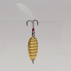 1pc Golden Silvery Spoon Fishing Lures 5g 7g 10g