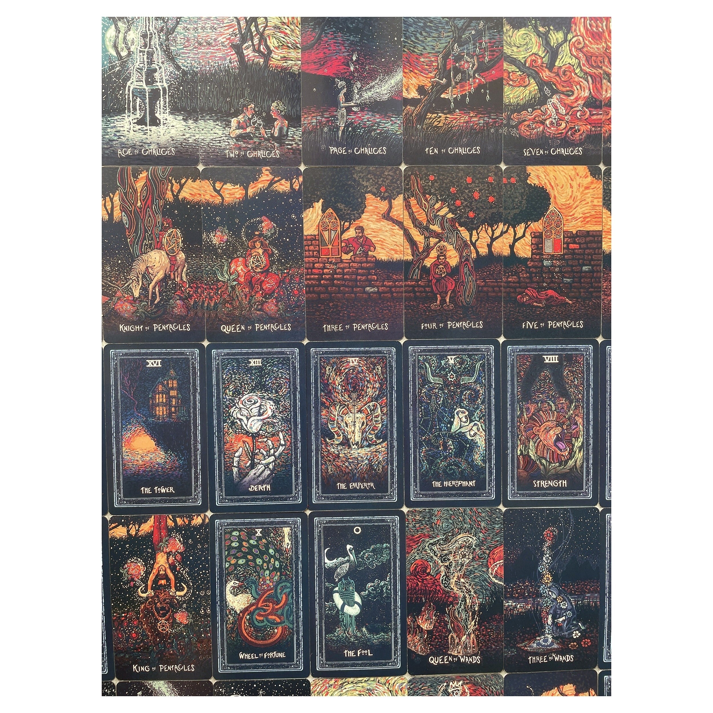 Tarot Decks For Beginners - 7 Board & Playing Cards W/ Guide