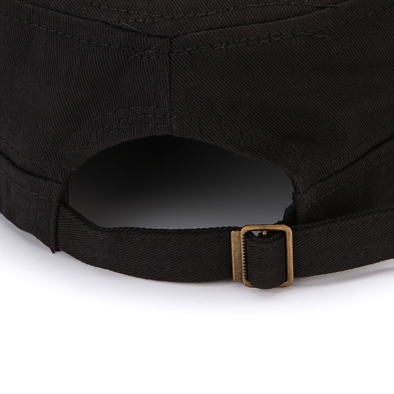 Men's Flat Top Hat Outdoor Sunscreen Sunshade