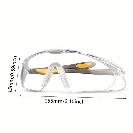 Clear Safety Glasses Eyewear Protective Goggle Impact Resistant Lens