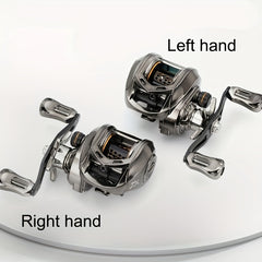 196g Baitcasting Fishing Reel 7.2:1 Gear Ratio Magnetic Brake Deep Spool