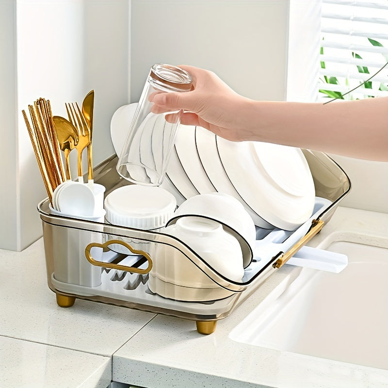Kitchen Bowl Chopsticks Storage Rack Countertop Organizer