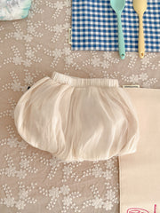 Baby Girls Bowknot Mesh Shorts for Summer