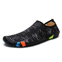 Women's Colorful Striped Water Shoes Lightweight and Breathable