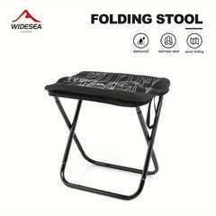 Widesea Foldable Stool For Camping Hiking Travel Outdoor Fishing