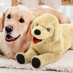 Golden Giant Dog Plush Toy Labrador Retriever Soft Stuffed Animal Huggable Plush