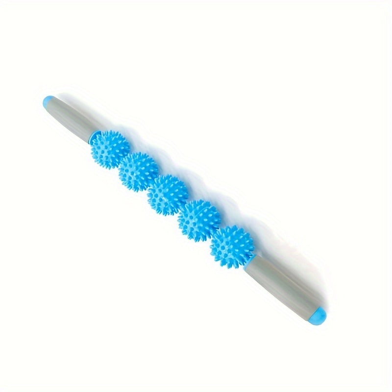 3 5 Wheels Yoga Fascia Stick Fitness Massage Roller for Muscle Relaxation