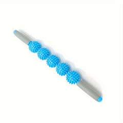 3 5 Wheels Yoga Fascia Stick Fitness Massage Roller for Muscle Relaxation