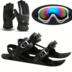 Thick Mini Sled Snowboard Ski Boots for Outdoor Sports