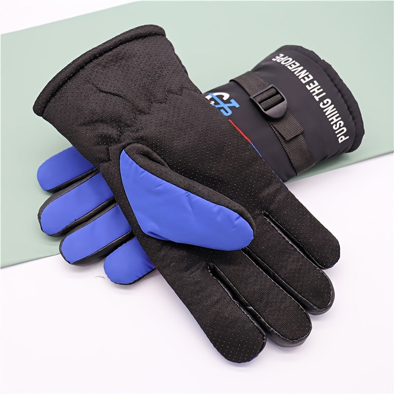 Warm Waterproof Winter Cycling Gloves - Non-slip Motorcycle Gloves