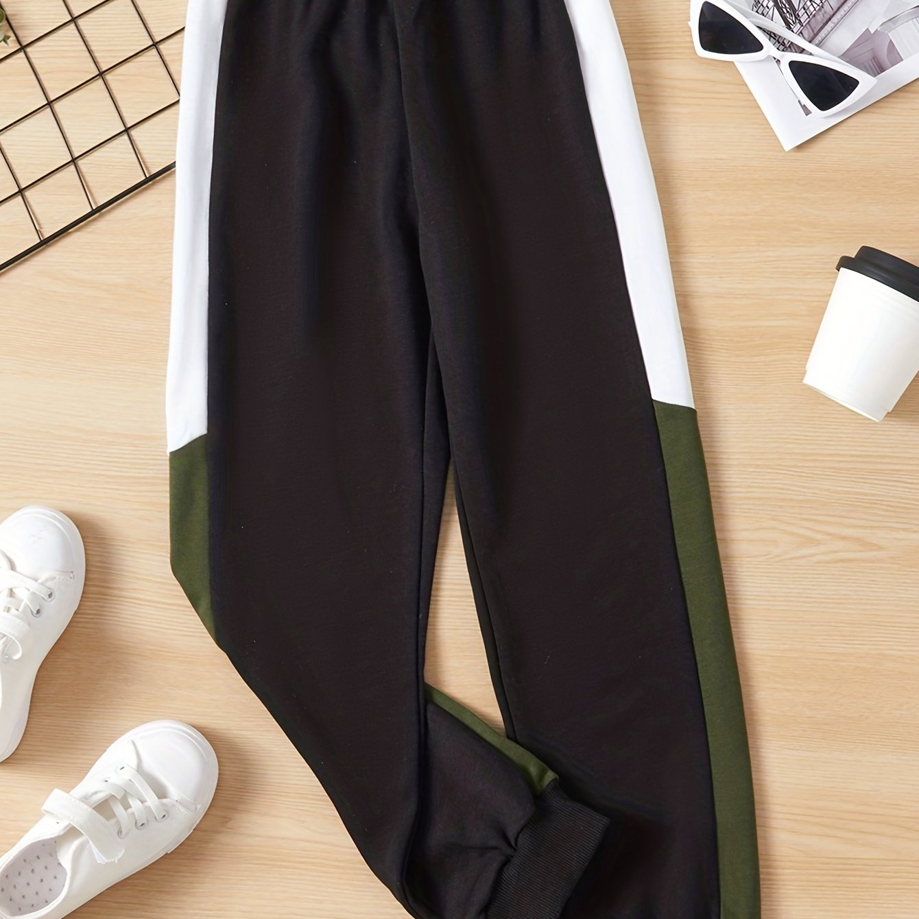 Boys Casual Block Long Pants for Spring/Autumn