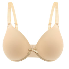 Bra Lace Bow Front Padded Full Cover Bralette