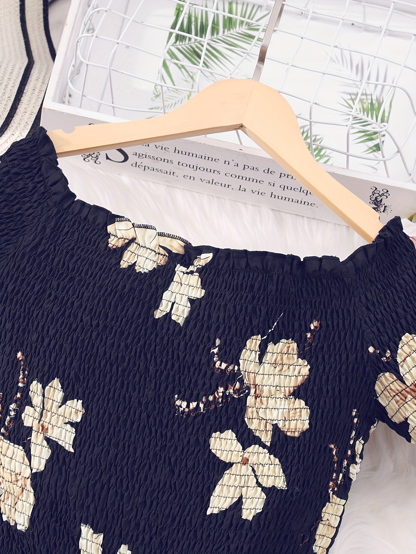 Boho Floral Wide Leg Jumpsuit for Women