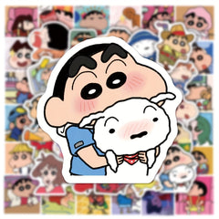 50pcs Anime Cartoon Graffiti Sticker Waterproof for Laptop Motorcycle Cup